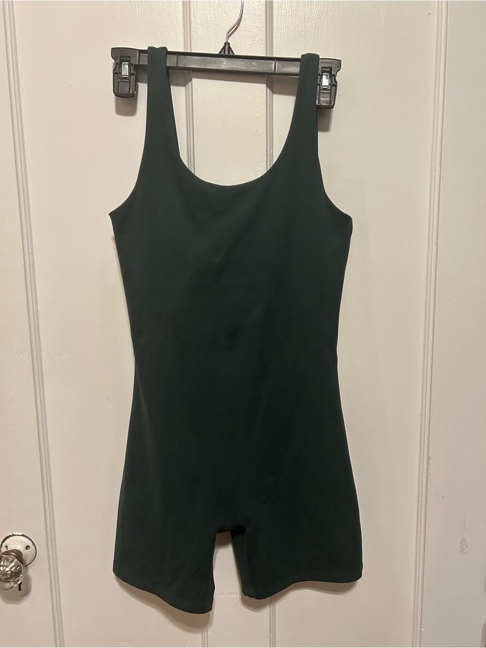 Girlfriend Collective Forest Green Exercise Onesie